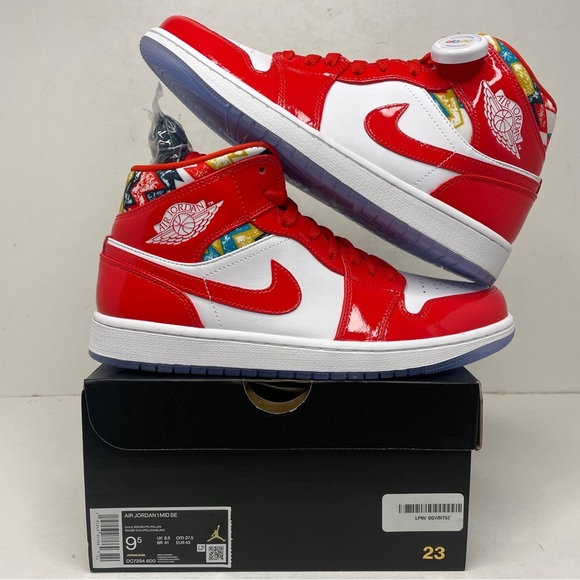 Jordan Other - Nike Air Jordan 1 Retro Mid SE “Barcelona Sweater” 2023